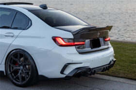 DarwinPRO 2019-UP BMW M3 G80 G20 3 Series BKSS Style Carbon Fiber Trunk - image 1