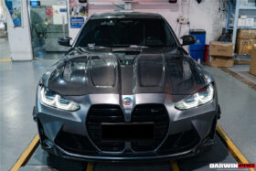 DarwinPRO 2021-UP BMW M3 M4 IMP Performance Carbon Fiber Hood DarwinPRO (iMP Design) Fits  G80, G81, G82, G83 - image 7