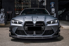 DarwinPRO 2021-UP BMW M3 G80 M4 G82 G83 BKSS Style Carbon Fiber Front Lip - image 9