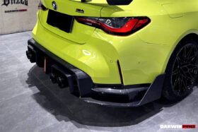 DarwinPRO 2021-UP BMW M4 G82 G83 BKSS Style Rear Diffuser - image 10