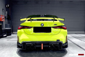 DarwinPRO 2021-UP BMW M4 G82 G83 BKSS Style Rear Diffuser - image 5