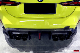 DarwinPRO 2021-UP BMW M4 G82 G83 BKSS Style Rear Diffuser - image 9