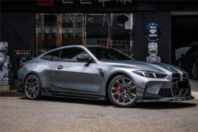 DarwinPRO 2021-UP BMW M4 G82 G83 BKSS Style Carbon Fiber Side Skirts - image 1