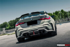 DarwinPRO 2021-UP BMW M4 G82 G83 BKSSII Style Rear Bumper with LED Light - image 1