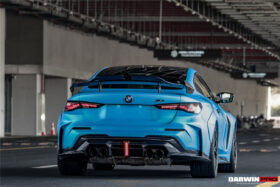 DarwinPRO 2021-UP BMW M4 G82 G83 BKSSII Style Rear Bumper with LED Light - image 7