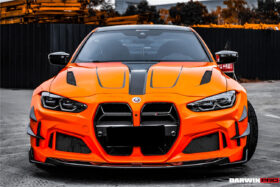 DarwinPRO 2021-UP BMW M3 M4 IMP Performance Carbon Fiber Hood DarwinPRO (iMP Design) Fits  G80, G81, G82, G83 - image 1