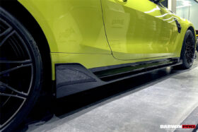 DarwinPRO 2021-UP BMW M4 G82 G83 BKSS Style Carbon Fiber Side Skirts - image 10