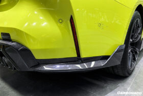 DarwinPRO 2021-UP BMW M4 G82 G83 OE Style Carbon Fiber Rear Caps - image 3