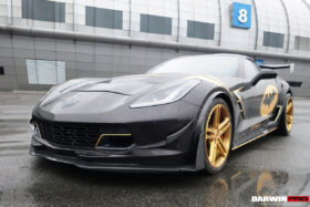 DarwinPRO 2013-2019 Corvette C7 Z51 Z06 Grandsport Carbon Fiber Front Lip (No Winglets) - image 2