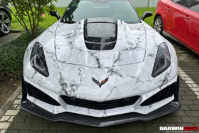 DarwinPRO 2013-2019 Corvette Z06 Grandsport Convert ZR1 Style Front Body Kit - image 9