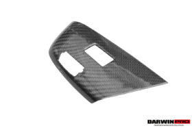 DarwinPRO 2013-2019 Corvette C7 Z06 Grandsport Dry Carbon Fiber Interior Passenger Window Switch Side Armrest Panel Cover Trim - image 5