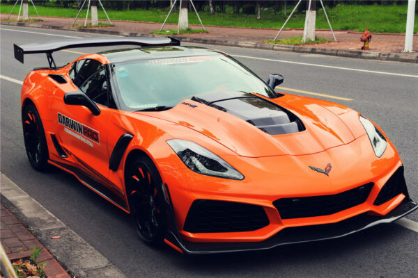 DarwinPRO 2013-2019 Corvette Z06 Grandsport Convert ZR1 Style Front Body Kit
