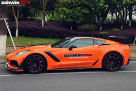 DarwinPRO 2013-2019 Corvette Z06 Grandsport Convert ZR1 Style Front Body Kit - image 6