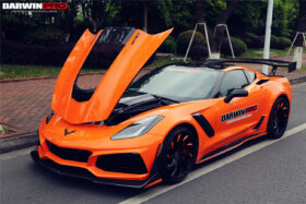 DarwinPRO 2013-2019 Corvette Z06 Grandsport Convert ZR1 Style Front Body Kit - image 7