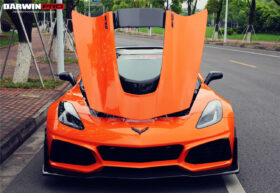 DarwinPRO 2013-2019 Corvette Z06 Grandsport Convert ZR1 Style Front Body Kit - image 5