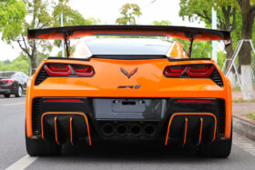 DarwinPRO 2013-2019 Corvette C7 Z51 Grandsport Z06 Style Rear Full Body Kit - image 7