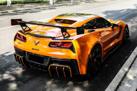 DarwinPRO 2013-2019 Corvette C7 Z51 Grandsport Z06 Style Rear Full Body Kit - image 8