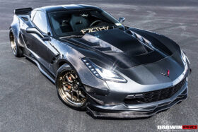 DarwinPRO 2013-2019 Corvette Z06 Grandsport BKSS Style Carbon Fiber Hood - image 6