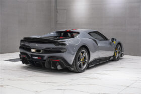 DarwinPRO 2022-2026 Ferrari 296 GTB & GTS Type F171 iMP Style Carbon Fiber Rear Bumper Trim