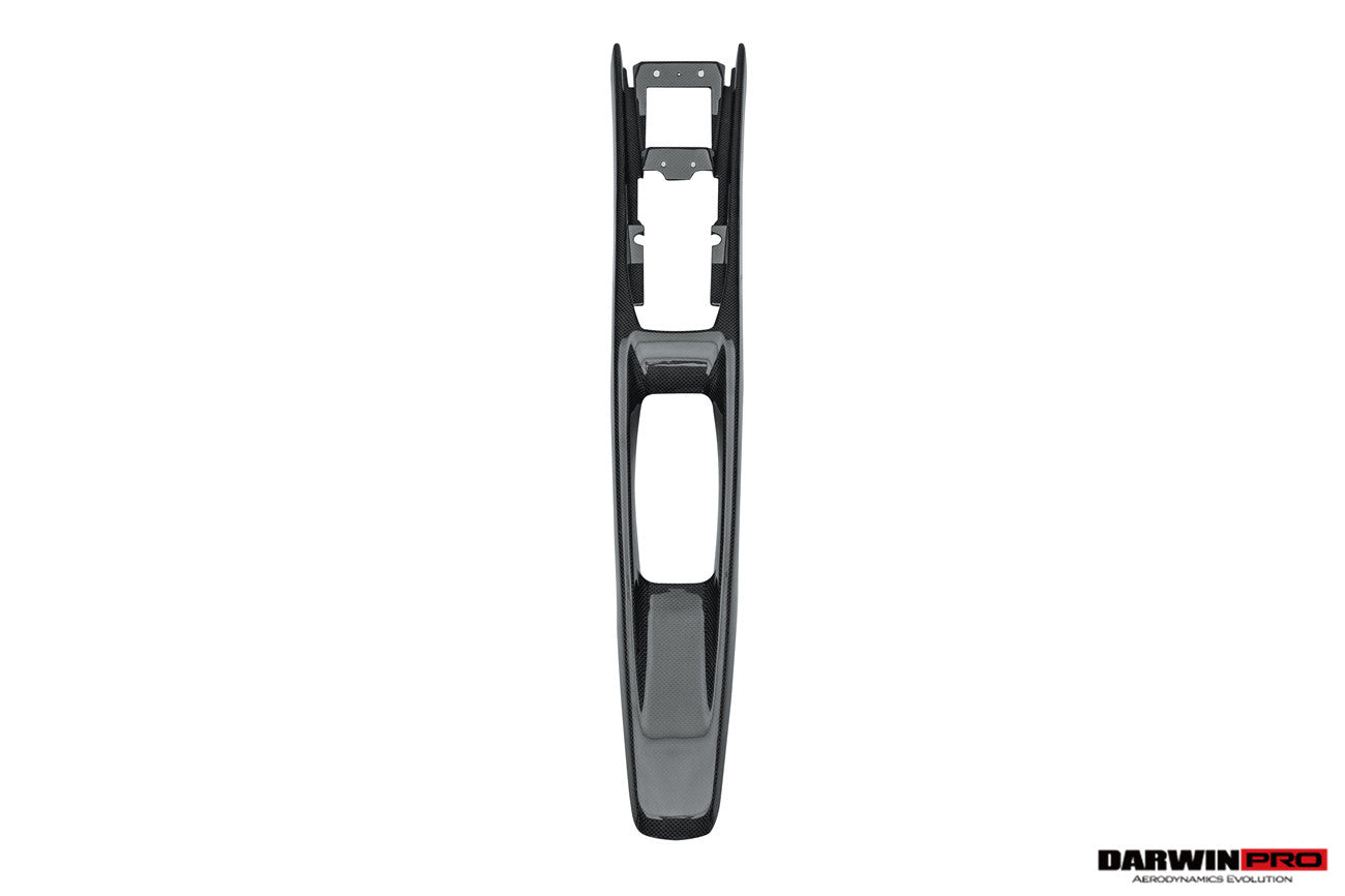 2022-2026 Ferrari 296 GTB & GTS (Type F171) OE Style Dry Carbon Fiber Center Control Surround Panel Rear End - detail 2