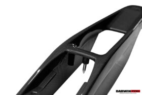 DarwinPro Aerodynamics DarwinPRO 296 GTB & GTS (Type F171) OE Style Dry Carbon Fiber Center Control Surround Panel Rear