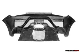 DarwinPRO 2010-2015 Ferrari 458 Spider BKSS Style Partial Carbon Fiber Rear Bumper And Fiber Trunk With Tail Light Cover - image 8
