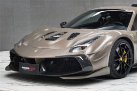 DarwinPRO 2015-2020 Ferrari 488 GTB | Spider Partial Carbon Fiber Front Bumper - DarwinPRO Challenge Evo Modena Design - image 1