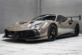 DarwinPRO 2015-2020 Ferrari 488 GTB | Spider Partial Carbon Fiber Side Skirts - DarwinPRO Challenge Evo Modena Design - image 1