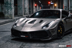DarwinPRO 2015-2020 Ferrari 488 GTB | Spider Partial Carbon Fiber Hood - DarwinPRO Challenge Evo Modena Design - image 7
