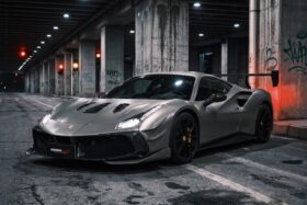 DarwinPRO 2015-2020 Ferrari 488 GTB | Spider Partial Carbon Fiber Front Bumper - DarwinPRO Challenge Evo Modena Design - image 6