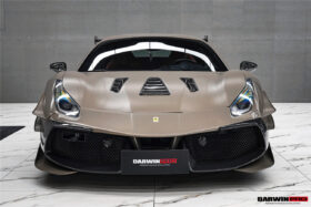 DarwinPro Aerodynamics DarwinPRO 488 GTB Partial Carbon Fiber Full Body Kit - DarwinPRO Challenge Evo Modena Design for