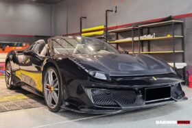 DarwinPRO 2015-2020 Ferrari 488 GTB | Spider Partial Carbon Fiber Front Bumper Set with Hood - DarwinPRO Pista Design - image 10