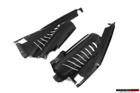 DarwinPro Aerodynamics DarwinPRO Autoclave Carbon Fiber Engine Bay Panels With Heat Protection Fits 488, PISTA, F8 for