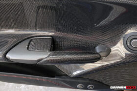 DarwinPRO 2015-2020 Ferrari 488 GTB & Spider Carbon Fiber Door Handle Interior - image 7