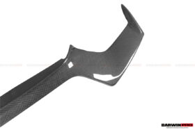 DarwinPRO 2018-2020 Ferrari 488 Pista Carbon Fiber Front Bumper Middle Lip - image 6