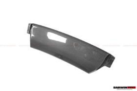 DarwinPRO 2018-2020 Ferrari 488 Pista Carbon Fiber Front Bumper Low Center Chin Splitter - image 3