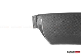 DarwinPRO 2018-2020 Ferrari 488 Pista Carbon Fiber Front Bumper Low Center Chin Splitter - image 5