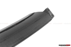DarwinPRO 2018-2020 Ferrari 488 Pista Carbon Fiber Front Bumper Low Center Chin Splitter - image 7