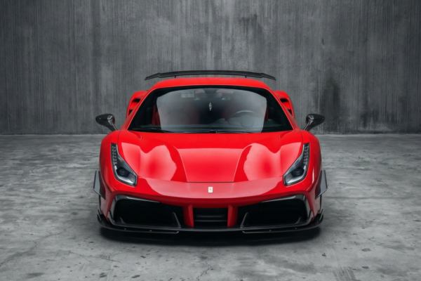 DarwinPRO 2015-2020 Ferrari 488 GTB & Spider iMP-Performance Carbon Fiber Front Bumper Canards