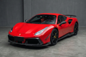 DarwinPRO 2015-2020 Ferrari 488 GTB & Spider iMP-Performance Carbon Fiber Front Lip - image 1