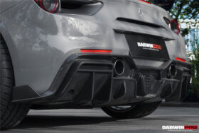 DarwinPRO 2015-2020 Ferrari 488 GTB & Spider iMP-Performance Carbon Fiber Rear Diffuser - image 8