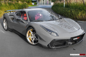 DarwinPRO 2015-2020 Ferrari 488 GTB & Spider iMP-Performance Carbon Fiber Front Bumper Canards - image 8