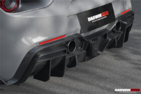 DarwinPRO 2015-2020 Ferrari 488 GTB & Spider iMP-Performance Carbon Fiber Rear Diffuser - image 5