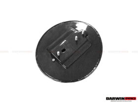 DarwinPRO 2017-2026 Ferrari 812 Superfast / GTS Dry Carbon Fiber Fuel Door Replacement (with Logo)