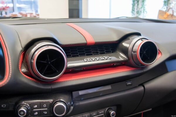 DarwinPRO 2017-2026 Ferrari 812 Superfast / GTS OE Style Dry Carbon Fiber AC Panel Trim Replacement