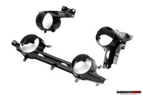 DarwinPRO 2017-2026 Ferrari 812 Superfast / GTS OE Style Dry Carbon Fiber AC Panel Trim Replacement