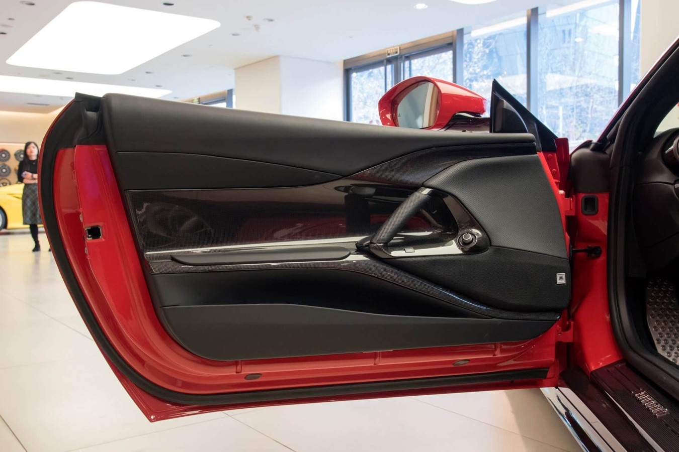 DarwinPRO 2017-2026 Ferrari 812 Superfast / GTS OE Style Dry Carbon Fiber Door Panel Interior