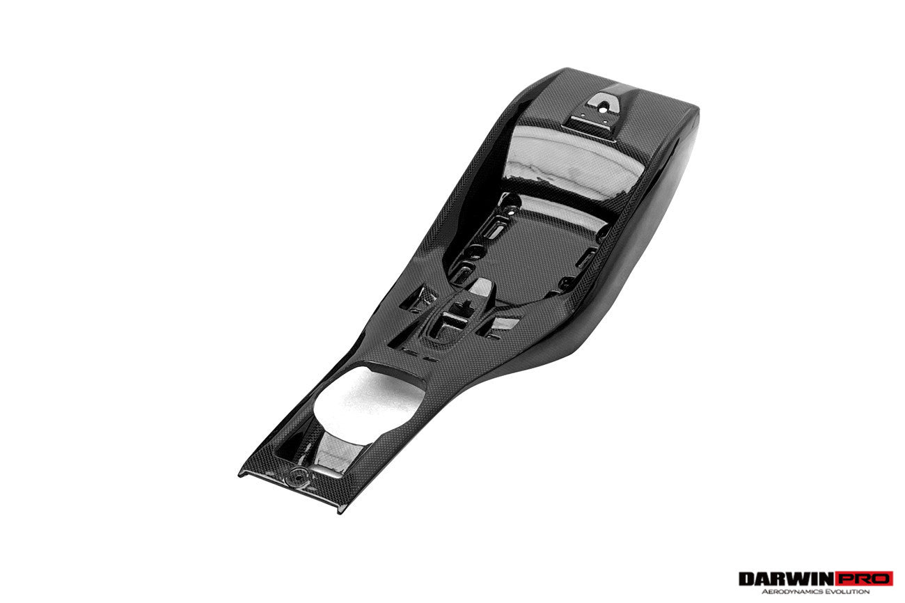 DarwinPRO 2017-2026 Ferrari 812 Superfast / GTS OE Style Dry Carbon Fiber Bridge Support & Windows Switches Panel - view 4