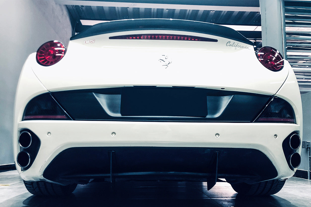 DarwinPro Aerodynamics DarwinPRO California BKSS Style Carbon Fiber Rear Diffuser Canards