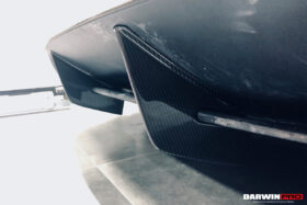 DarwinPro Aerodynamics DarwinPRO California BKSS Style Carbon Fiber Rear Diffuser Canards - Image 5